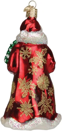 Vista 3 de Old World Christmas - Adornos: Surtido de adornos de cristal soplado para árbol de Navidad
