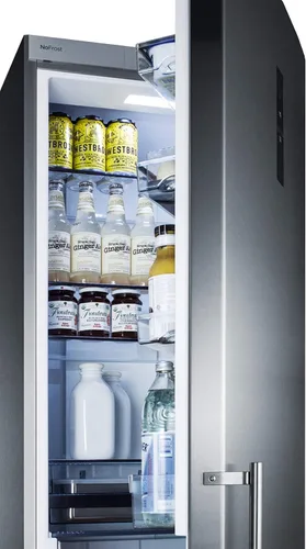 Vista 7 de SUMMIT Refrigerador-congelador sin escarcha de 12.8 pies cúbicos, platino