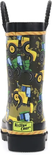 Vista 6 de Western Chief Botas de lluvia Happy Helper para niño (niño pequeñoniño grande)