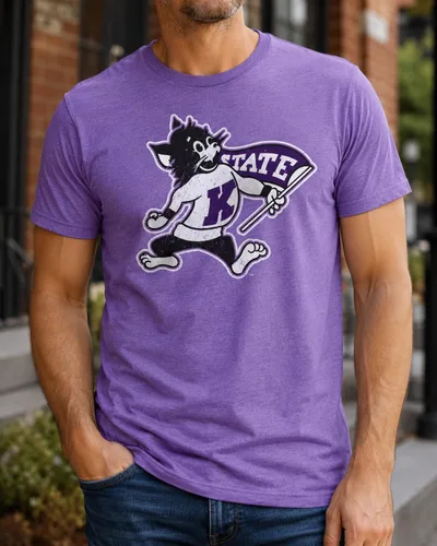Vista 2 de Nudge Printing Camiseta universitaria con licencia oficial, camiseta unisex para fanáticos, colección 2