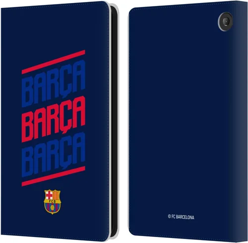 Vista 19 de Head Case Designs Funda de piel con licencia oficial del FC Barcelona Barca Crest Graphics compatible con Kindle Paperwhite 5 (2021)