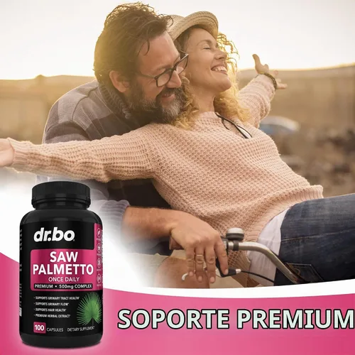Vista 5 de Saw Palmetto para la pérdida de cabello de las mujeres - Bloqueador DHT para mujeres crecimiento natural más complejo de suplementos de control