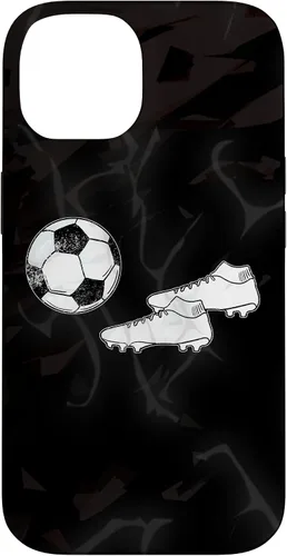 Vista 4 de iPhone 16 Balón de fútbol y zapatos Cool Football Sport Jugadores Equipo Caja de regalo