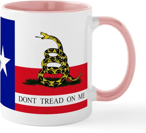 Vista 15 de CafePress – Taza Amarillo Texas – El único Taza de café, taza de café, S, Blanco