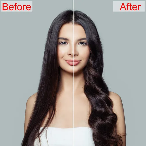 Vista 5 de WILLBOND 60 varillas permanentes para cabello largo, de plástico, rizadores de ondas frías, rodillo para peinar el cabello, herramientas de Blanco