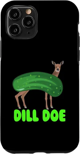 Vista 29 de Dill Doe - Carcasa para iPhone 17, diseño de ciervos y naturaleza divertida para adultos