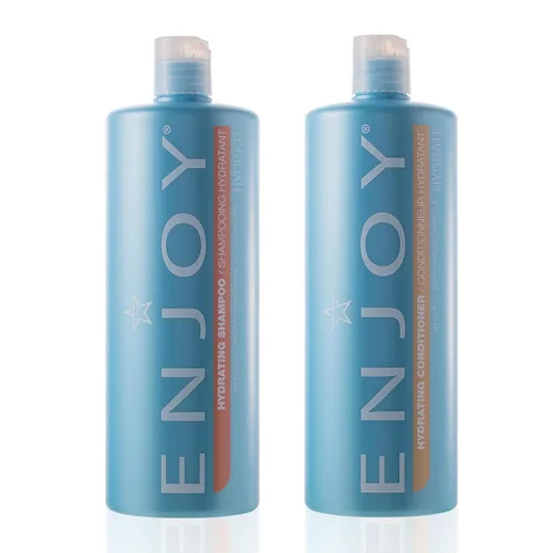 Vista 7 de Enjoy, Duo, sin sulfato (Champú y Acondicionador Hidratante) – 10.1 oz