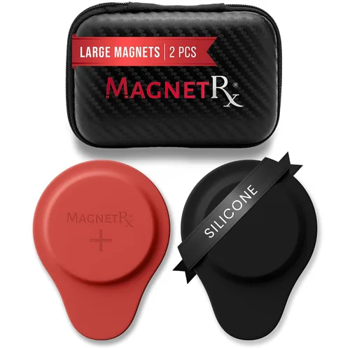 Vista 9 de Kit de Imanes Biomagnéticos MagnetRX® – Imanes terapéuticos de neodimio para biomagnetismo – Dr Goiz Imanes para Par Biomagnético – Imanes