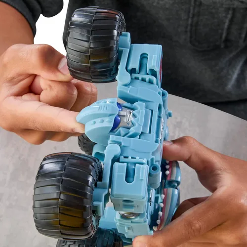 Vista 6 de Transformers Monster Jam Megalodon (diente grande)