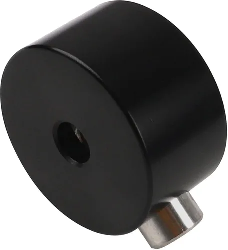Vista 3 de Tuerca de aleación de aluminio compatible con piezas de instrumentos de percusión (negro)