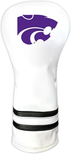 Vista 22 de Team Golf NCAA Funda para Cabeza de Palo de Golf Fairway Vintage Blanca, Diseño que se Ajusta a la Forma, Diseño Retro
