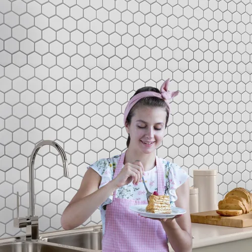 Vista 3 de Azulejo 3D para despegar y pegar