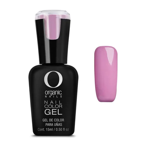 Vista 7 de Organic Nails Helado Gel de color 0.5 fl oz azul. morado, lila, menta, rosa Daisy