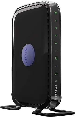 Vista 6 de Router inalámbrico RangeMax (WNR1000 100 NAS (G54/N150)), de Netgear , Negro