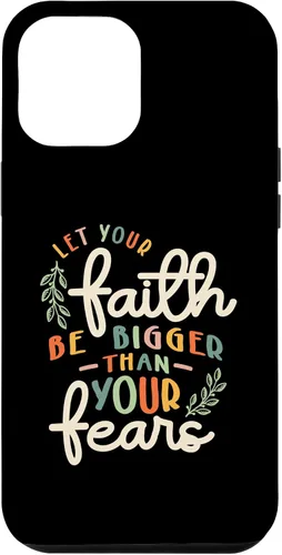 Vista 26 de Faith Over Fear Vintage Inspire Christian Design Case for iPhone 17