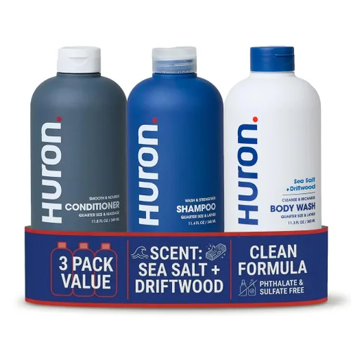 Vista 15 de Huron Champú + acondicionador para todo tipo de cabello; paquete de 2