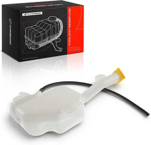 Vista 10 de A-Premium Tanque de depósito de recuperación de desbordamiento de refrigerante del motor [W/tapa y tubería] Compatible con Dodge Caravan Grand