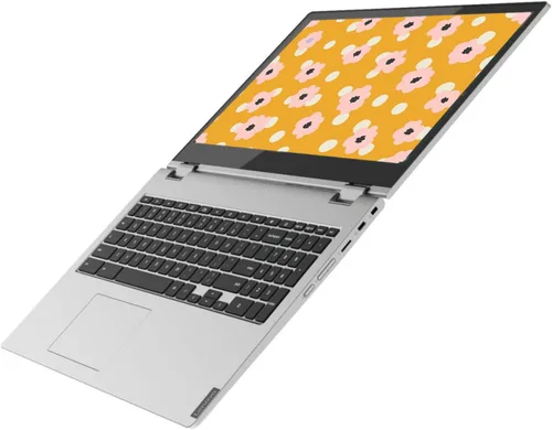 Vista 3 de Lenovo Laptop Chromebook 2 en 1, pantalla táctil Full HD de 15.6", Intel Core i3-8130U, 4GB, 64GB eMMC SSD, Wi-Fi, lector de tarjetas Micro-SD