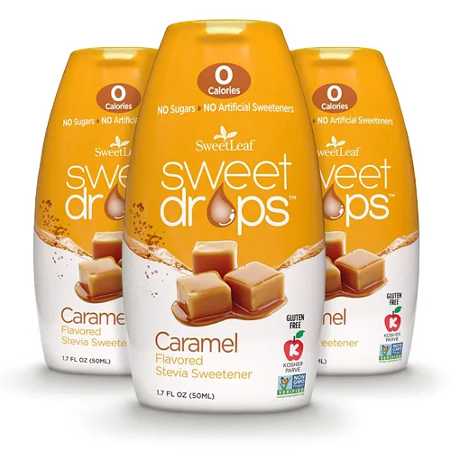 Vista 14 de SweetLeaf Sweet Drops - Edulcorante líquido de stevia saborizado, extracto de stevia, cero calorías, sin gluten, apto para dieta cetogénica, sin