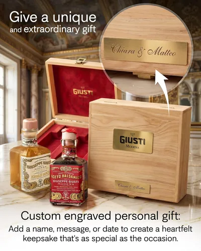 Vista 3 de Giusti Set de regalo de vinagre balsámico de Módena – Gran Deposito Aceto
