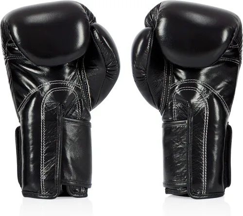 Vista 2 de Fairtex BGV5 Muay Thai Guantes de boxeo para hombres, mujeres, niños Diseño especial de pulgar Guantes de MMA, kickboxing, gimnasio, fitness