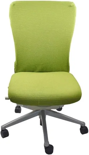 Vista 9 de Funda para silla de oficina con elástico extraíble y elástico para silla de oficina, funda de asiento elástica y elástica, funda universal