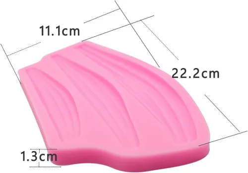 Vista 4 de Molde de decoración de cinta para decoración de pasteles Sugarcraft, decoración de cupcakes, molde de silicona para fondant, molde de corteza