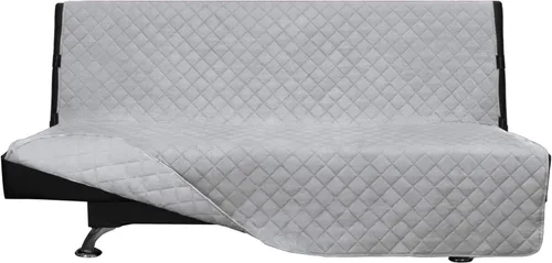 Vista 220 de Easy-Going - Funda reversible para sofá, resistente al agua, con varillas de espuma y correas elásticas, protector de muebles para mascotas y perros