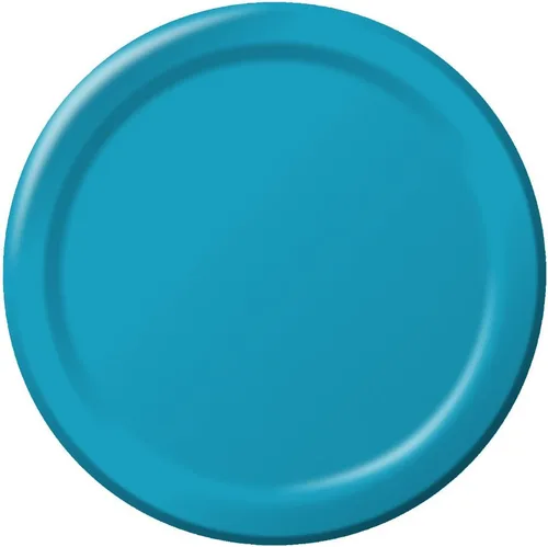 Vista 3 de Creative Converting 318915 - 24 platos de banquete de papel, 10 pulgadas, amatista