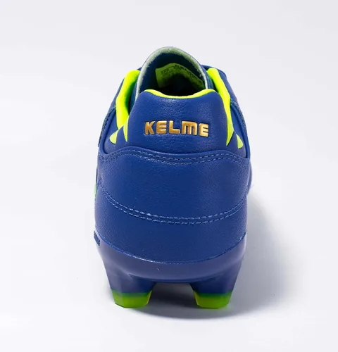 Vista 4 de KELME Tacos de fútbol para hombre tallas junior y adulto zapatos de fútbol de piel de becerro para hombre