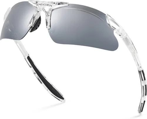 Vista 22 de Gafas de sol deportivas polarizadas para niños y niñas, gafas de béisbol y sóftbol, montura TR90
