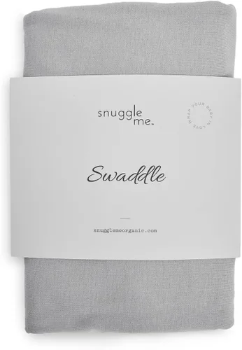 Vista 14 de Snuggle me Swaddle Manta de algodón orgánico, elástico suave, 47 x 47 pulgadas