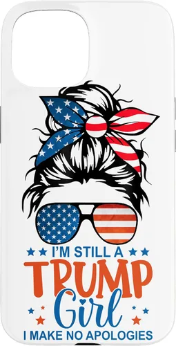 Vista 6 de I'm Still A Trump Girl I Make No Apologies Trump 2024 Women Case for iPhone 17