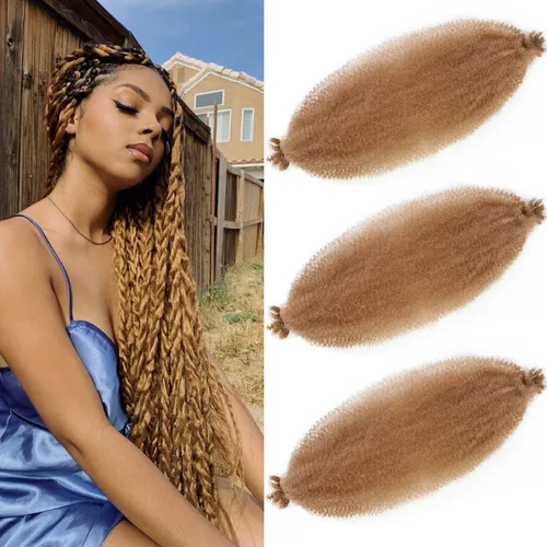 Vista 8 de Trenzas Afro Twist de 12 pulgadas - Cabello trenzado al crochet estilo Afro (12 pulgadas (Paquete de 3), 30#)