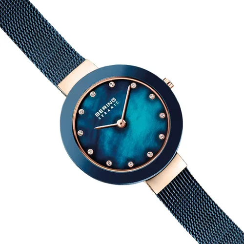 Vista 4 de BERING Women Analog Quartz Ceramic Collection Watch with Stainless Steel Strap & Sapphire Crystal 11429-XXX_1