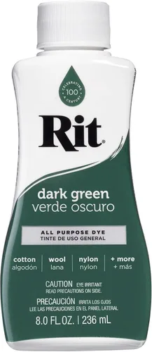 Vista 30 de Rit - Tinte líquido multiusos, aguamarina, botellas de 8 onzas