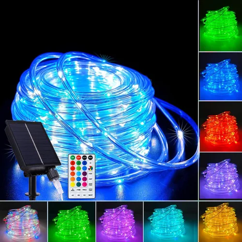 Vista 8 de Vigdur Luces de Bastón de Caramelo de Navidad - Luces de Cuerda LED de Bastón de Caramelo de 18 Pies para Exteriores Impermeables Luces Decorativas