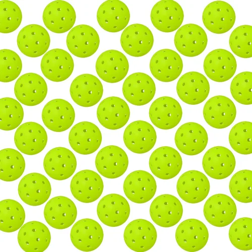 Vista 10 de Pickleball Balls Crack-Resistant 40 Holes Outdoor & Indoor Pickle Balls High Bounce, Perfectly Balanced Pickle Ball for Tournament Play