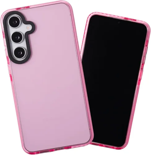 Vista 14 de SteepLab Funda de barrera para Samsung Galaxy S22 Ultra (pantalla de 6.8 pulgadas), funda absorbente de impactos con protección completa contra Rosa