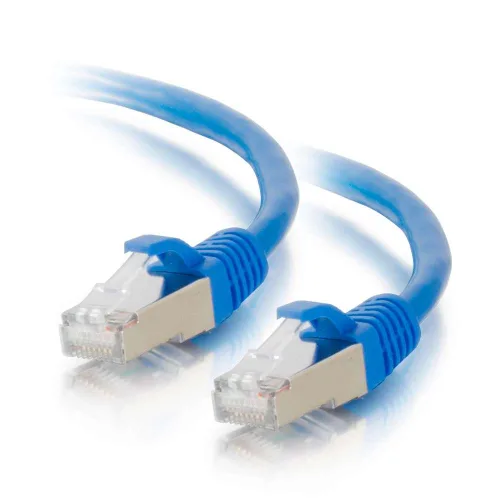 Vista 46 de C2G/Cables to Go 29002 Cables de Red Cat6 Sin Enganches Sin Blindaje (UTP), Paquete de 25, Azul (3 Pies, 0.91 Metros)