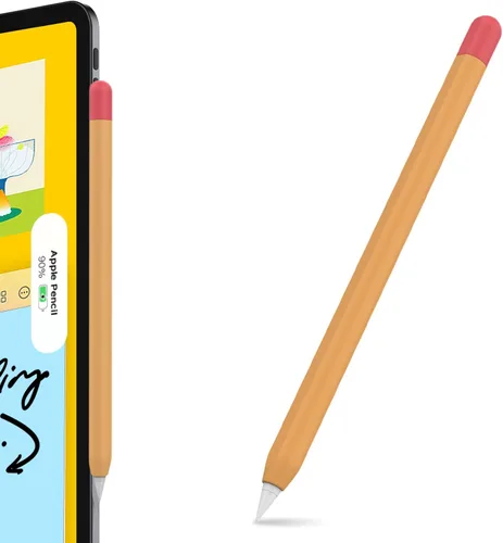 Vista 8 de AHASTYLE Funda Duotone para Apple Pencil de 2ª generación y Apple Pencil Pro (2024) Funda protectora ultra delgada de silicona compatible con carga
