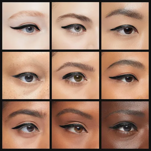 Vista 5 de LORAC Front Line PRO - Lápiz delineador de ojos impermeable, color negro mate, de larga duración, sacapuntas de maquillaje, alta precisión