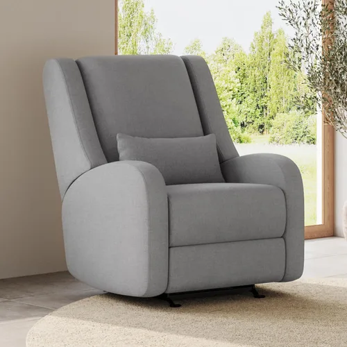 Vista 12 de Nurture& El sillón reclinable Porto Power Glider para guardería Carbón