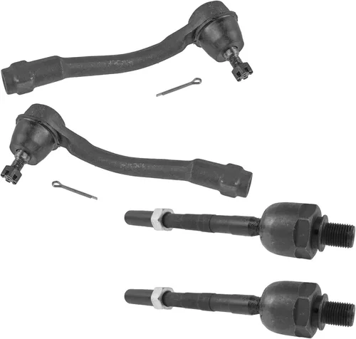 Vista 105 de TRQ Juego de varillas de acoplamiento delanteras interiores y exteriores, 4 piezas, compatible con Kia Soul 2014-2019 15-19 Soul EV