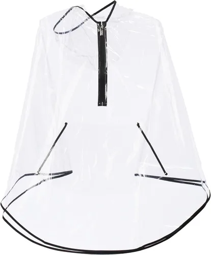 Vista 2 de Totes Mujer Ultra transparente capa, talla única, color negro