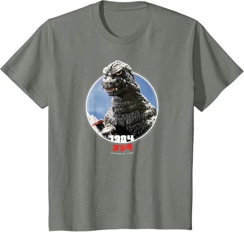 Vista 82 de Godzilla 1984 El regreso de Godzilla Icons of Toho - Camiseta pequeña Negro