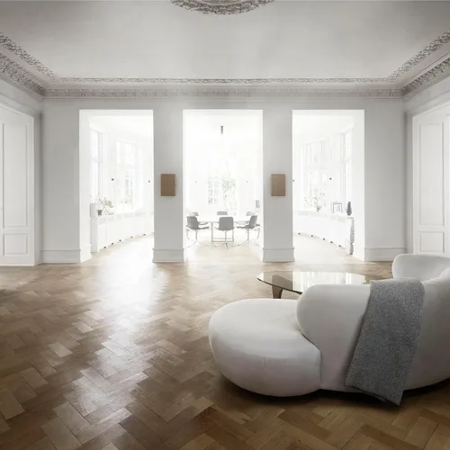 Vista 10 de Bang & Olufsen Beosound Level - Altavoz portátil multihabitación con Wi-Fi, tono dorado/roble claro