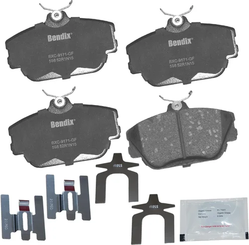 Vista 406 de Bendix - Pastillas de freno Priority1 CFM149 para Blue Bird TC1000, Chevrolet C30, Pickup, C35, C3500HD, G30, Van, K30, P30, R30, R3500, V30, V3500