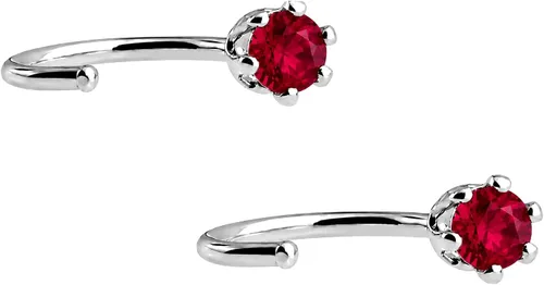 Vista 25 de Aretes de plata de ley para mujeres y niñas, hipoalergénicos para cartílago