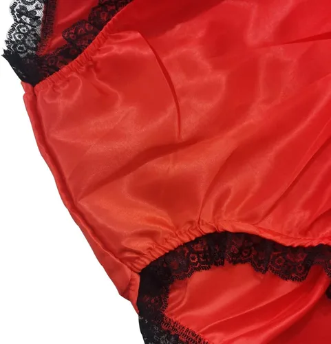 Vista 3 de STIOEDYUAN Big Mama Undies - Bragas de gran tamaño para abuelitas ropa interior gigante divertida novedosa broma regalos de broma juego de gala Rojo
